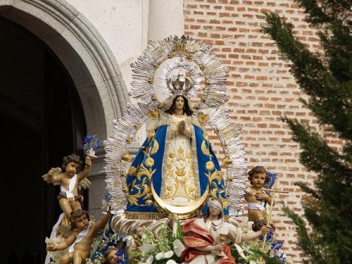 Le vol de la Virgen de los Angeles